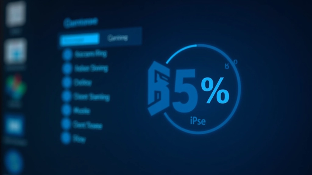 Interfaccia di scansione antivirus con barra di avanzamento e file sottoposti a scansione in tempo reale